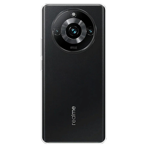 Чехол силиконовый для Realme 11 Pro (5G)/11 Pro Plus, с защитой камеры, X-CASE, прозрачный
