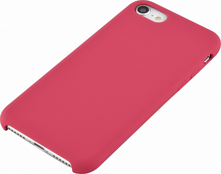 Чехол-накладка для iPhone 7/8/SE (2020), Silicon Case, темня вишня