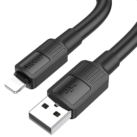 USB дата кабель Lightning, HOCO, X84, 1M, черный
