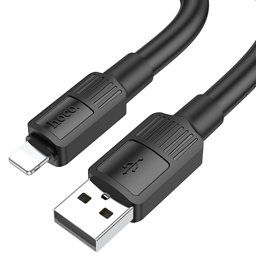 USB дата кабель Lightning, HOCO, X84, 1M, черный