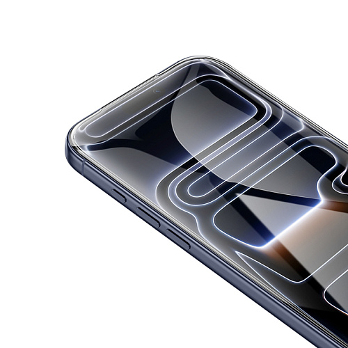 Защитное стекло для iPhone 17 Pro Max, G777, HOCO, anti-static, черное