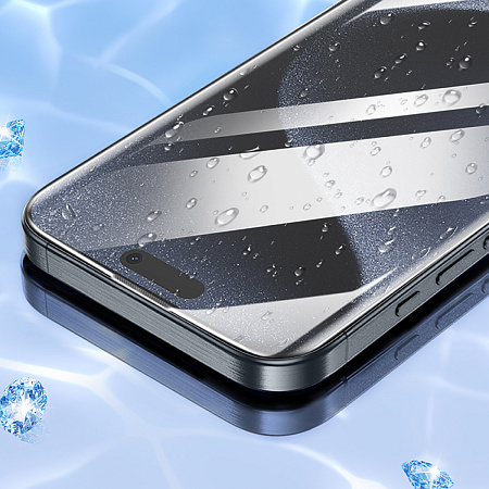 Защитное стекло для iPhone 16 Pro, A36, HOCO, черное