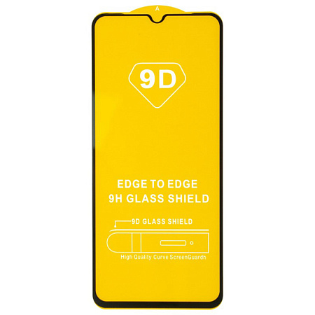 Защитное стекло на Xiaomi Poco C50/C51/A1/A2+, черное, X-CASE