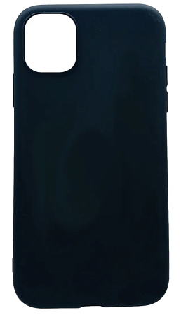 Чехол силиконовый для iPhone 11 (6.1), X-CASE, черный