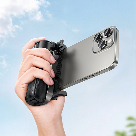 Селфи K27, HOCO, беспроводной трипод с пультом, для телефонов 4.5-7.0 дюймов, черный