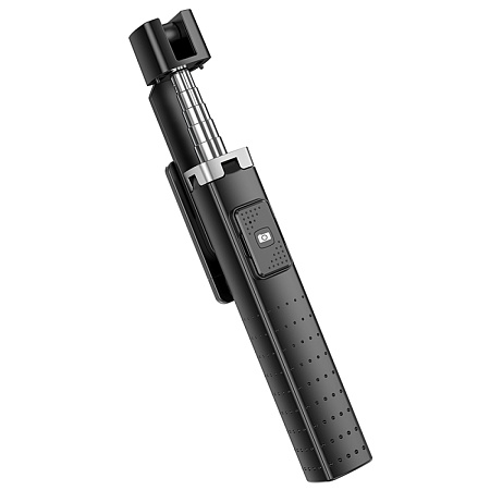 Селфи K18, Hoco, беспроводной трипод с пультом, черный