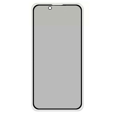 Защитное стекло на iPhone 13/13 Pro/14/16e (6.1), Privacy, черное, X-CASE