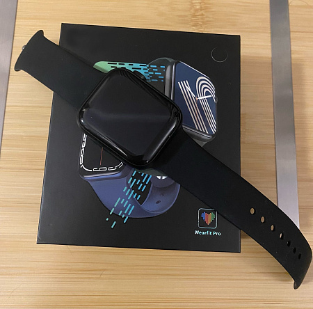 Часы Smart Watch HW17 с измерением давления, черные