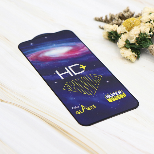 Защитное стекло на Huawei Pura 70, HD+, прозрачное с черной рамкой, X-CASE