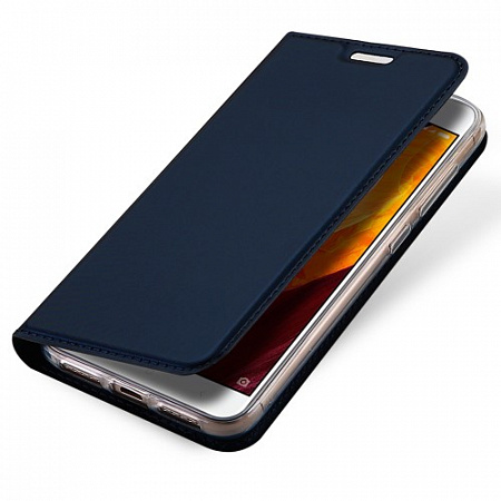Чехол-книжка для Xiaomi Redmi 4X, DU DU, боковой, синий