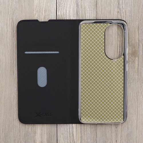 Чехол-книжка для Huawei Honor X7B/play 50 PLUS/PLAY 8T 5G, X-CASE, боковой, черный