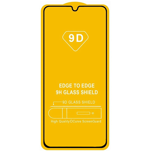 Защитное стекло на Huawei Nova Y71, 9D, черный, X-CASE