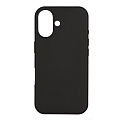 Чехол-накладка для iPhone 16, экокожа, магнитный (MagSafe), без лого, X-CASE, черный