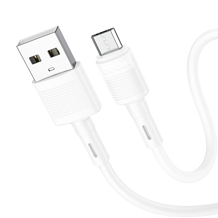 USB Кабель Micro, HOCO, X83, 1м, белый