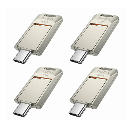 USB Flash Drive 32GB (UD17), Type-C, складная, Скорость записи 20-50MB/S, Скорость чтения 80-150MB/S