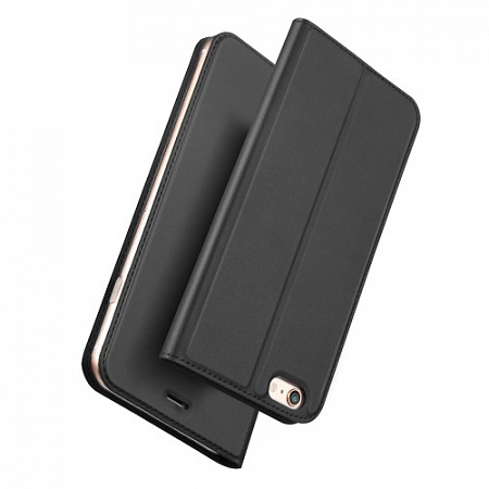 Чехол-книжка для iPhone 6 Plus/6S Plus, DU DU, боковой, серый