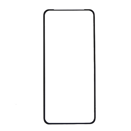 Защитное стекло на Realme 10 Pro, полный клей, прозрачное с черной рамкой, X-CASE