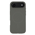 Чехол-накладка для iPhone 17 Air, Silicon Case, магнитный (MagSafe), без лого, X-CASE, серый