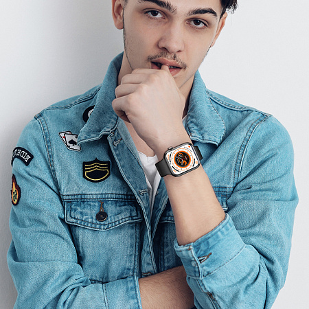 Умные часы Y12 Smart watch Hoco, черные