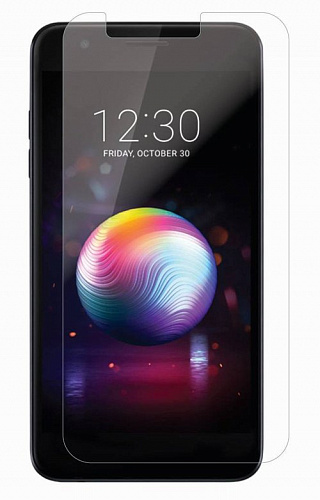 Защитное стекло на LG K10 (2018), прозрачное, X-CASE