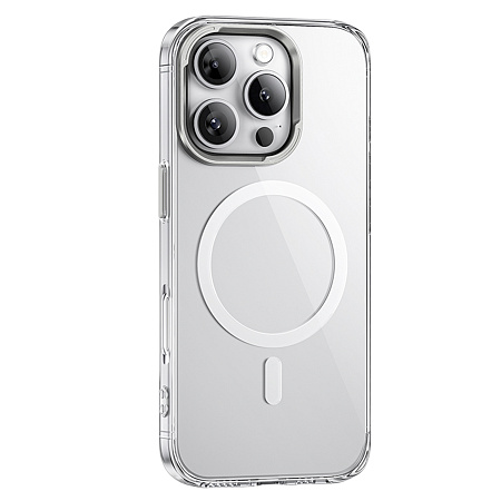 Чехол для iPhone 16 Pro, TPU 1.3 mm, Магнитный (MagSafe), AS11, HOCO, прозрачный
