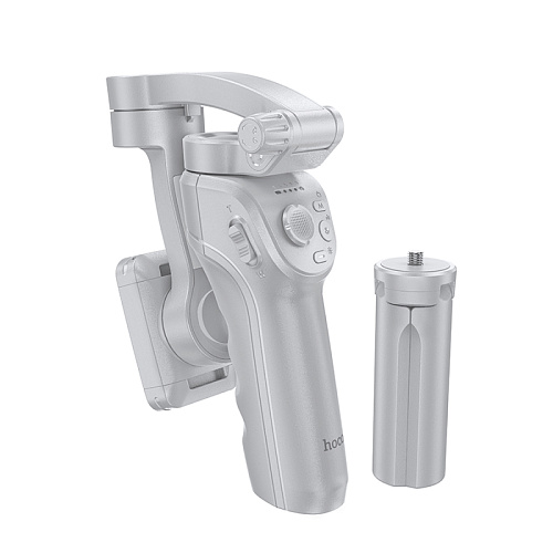 Монопод-стабилизатор, трехосевой, K24, HOCO, для телефонов 4.5-7.0 дюймов, серый