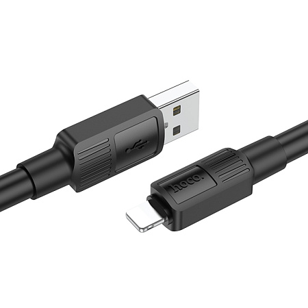 USB дата кабель Lightning, HOCO, X84, 1M, черный