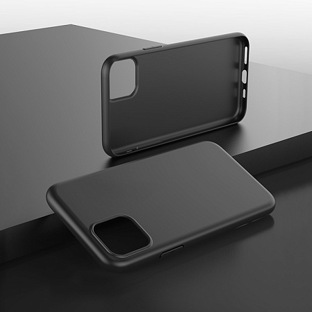 Чехол силиконовый для IPhone 11 Pro Max, Fascination series TPU, HOCO, черный