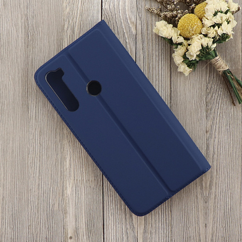 Чехол-книжка для Xiaomi Redmi Note 8/redmi Note 8 (2021), X-CASE, боковой, синий