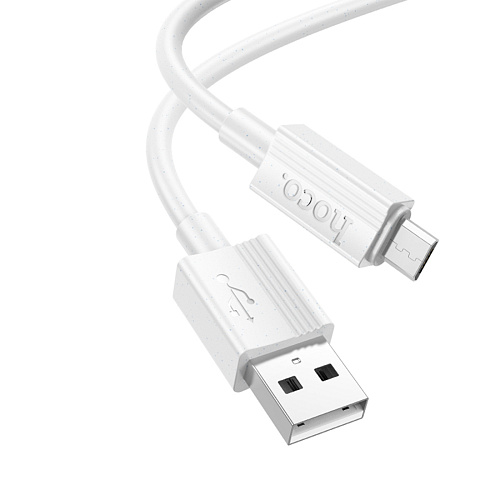 USB Кабель Micro, HOCO, X107, 1м, белый