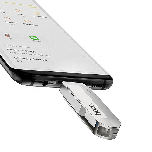 USB Flash Drive 16GB Smart Type-C (UD10) 2 в 1, скорость записи 15-30 МБ/С, скорость чтения 80-120МБ/С