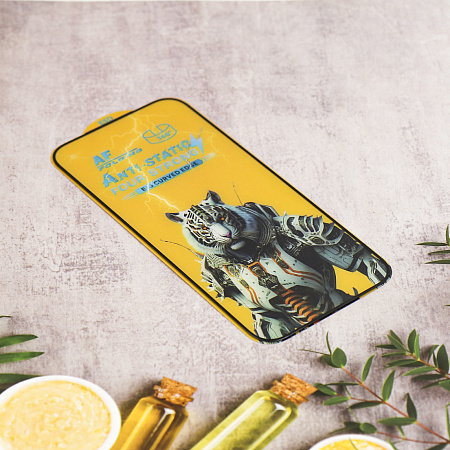 Защитное стекло на iPhone 17 Pro, AF 360, прозрачное с черной рамкой, X-CASE