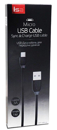 USB дата кабель Micro USB Premium (усиленный), черный