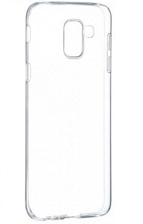Чехол силиконовый для Samsung J810G Galaxy J8 (2018), прозрачный