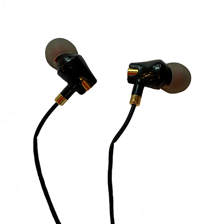 Наушники круглые черные