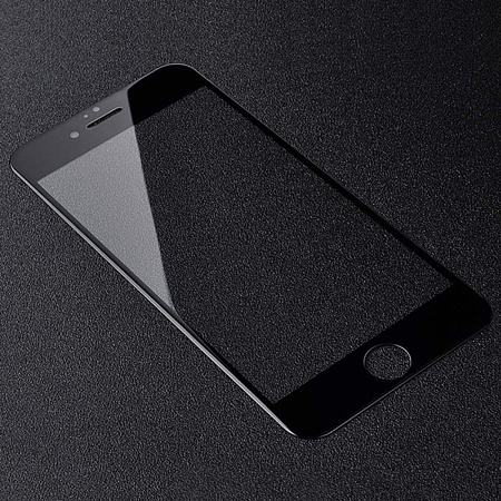 Защитное стекло на iPhone 6/6S (A1), HOCO, Shatterproof edges, 3D, закруглённое, черное