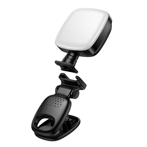 Подсветка портативная для фото/видео, K28, HOCO, свет: холодный, теплый, нейтральный, черный