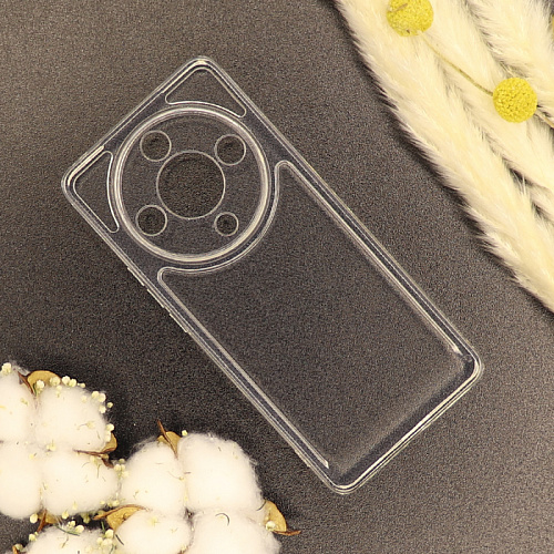 Чехол силиконовый для Honor X9B, с защитой камеры, X-CASE, прозрачный