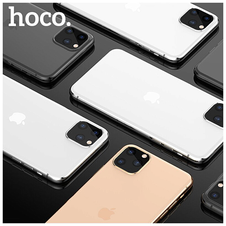 Защитное стекло на iPhone 11 Pro/11 Pro Max (A18), HOCO, на заднюю камеру, черное
