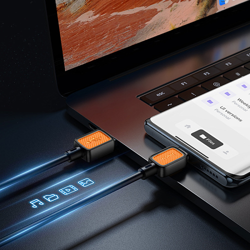 USB Кабель Micro, HOCO, X108, черный