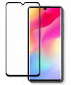 Защитное стекло на Xiaomi Mi 10 Lite, 9D, черное, X-CASE