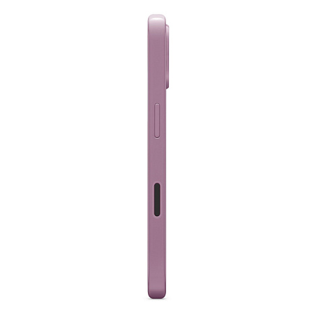 Чехол-накладка для iPhone 16, глянцевый, магнитный (MagSafe), без лого, X-CASE, фиолетовый