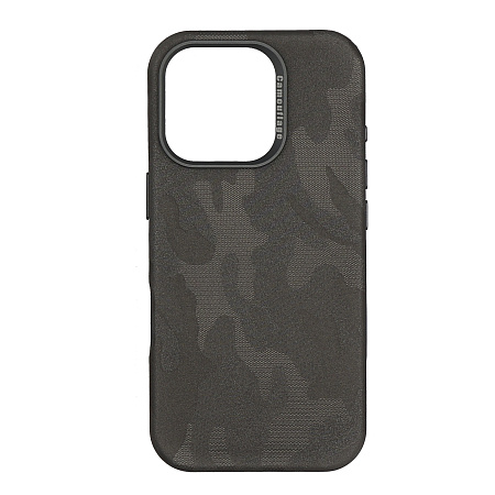 Чехол-накладка для iPhone 16 Pro Max, камуфляж, магнитный (MagSafe), без лого, X-CASE, бежевый