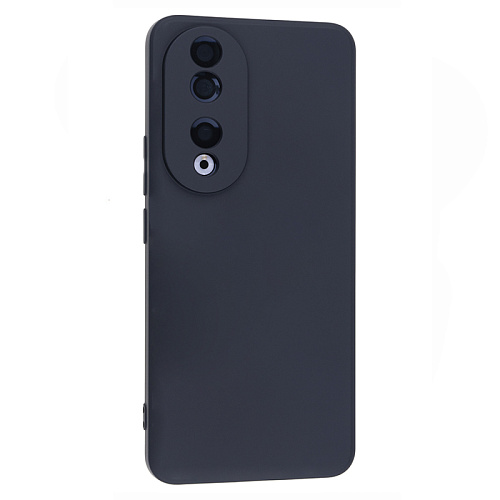 Чехол силиконовый для Honor 90, с защитой камеры, X-CASE, черный