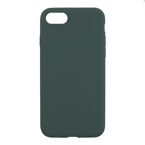 Чехол - накладка для iPhone 7/8/SE (2020), Silicon Case, без лого, зеленый лес