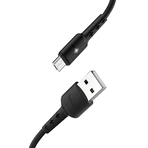 USB Кабель Micro, HOCO, X30, черный