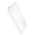Универсальный Доп. Аккумулятор 10000mAh, J87, HOCO, выход 1 USB (18W), 1 PD (20W), вход Micro/Type-C, белый