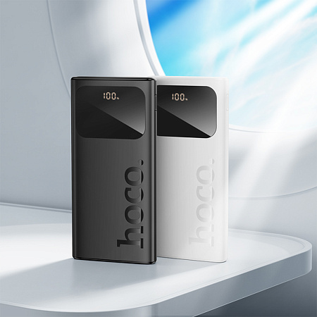 Универсальный Доп. Аккумулятор 15000mAh, J144, HOCO, выход: 2 USB (5V/2.0A), черный
