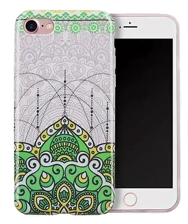 Чехол силиконовый для iPhone 7 Plus/8 Plus, HOCO, Doren series protective case, зеленый