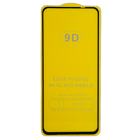 Защитное стекло на Oppo Reno 7, 9D, черный, X-CASE